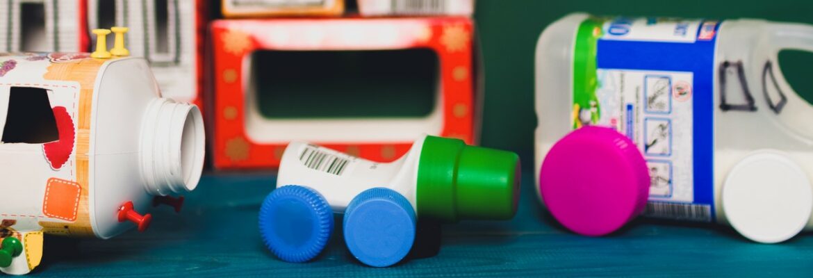 Upcycling in der Kita, Basteln und Nachhaltigkeit Milchkartons, Basteln mit Plastikflaschen, Klopapierrollen Eierkartons und Chipsdose, Anregungen für Kindergarten